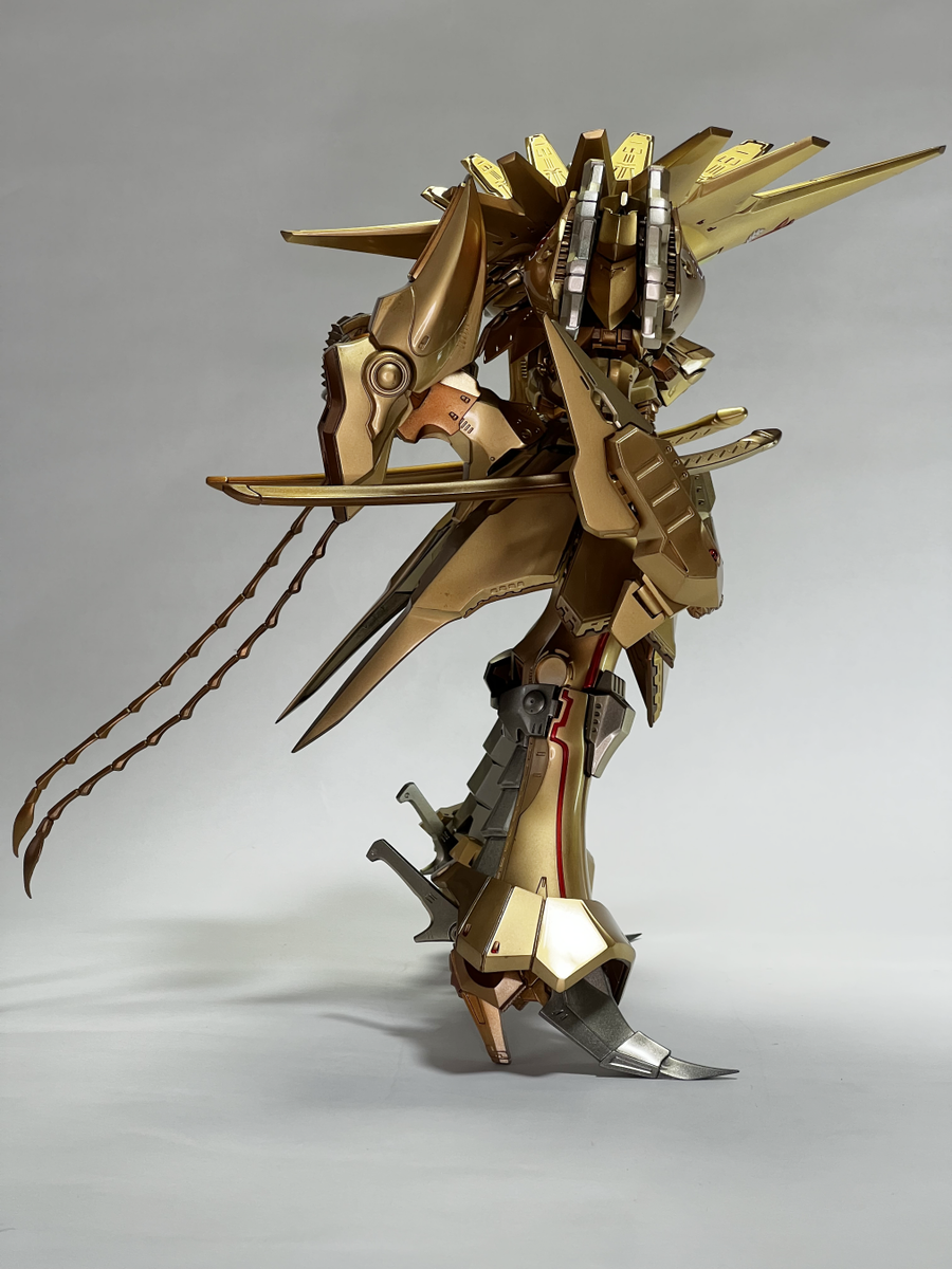 IMS 1/100ナイトオブゴールド・アトロポス製作完成 Knight of Gold AT