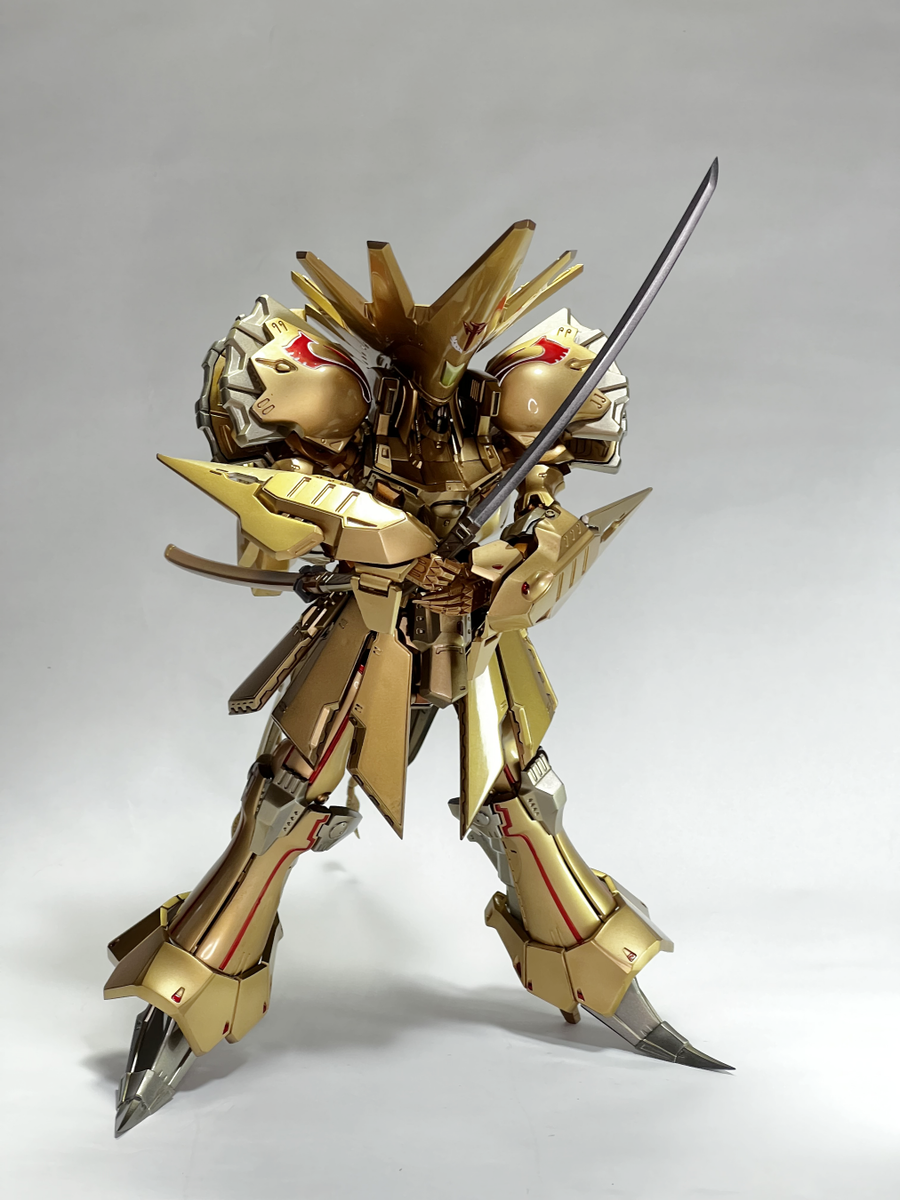 IMS 1/100ナイトオブゴールド・アトロポス製作完成 Knight of Gold AT
