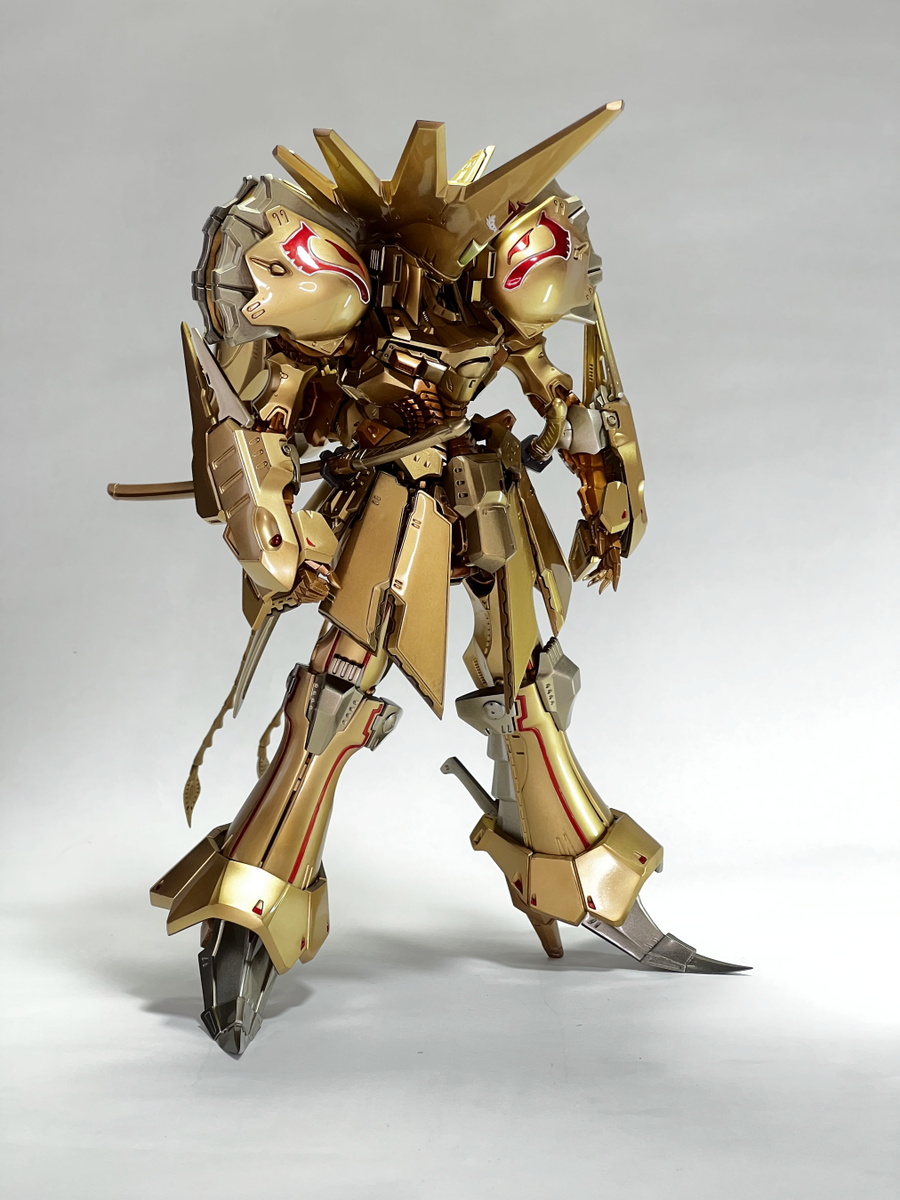 IMS 1/100ナイトオブゴールド・アトロポス製作完成 Knight of Gold AT