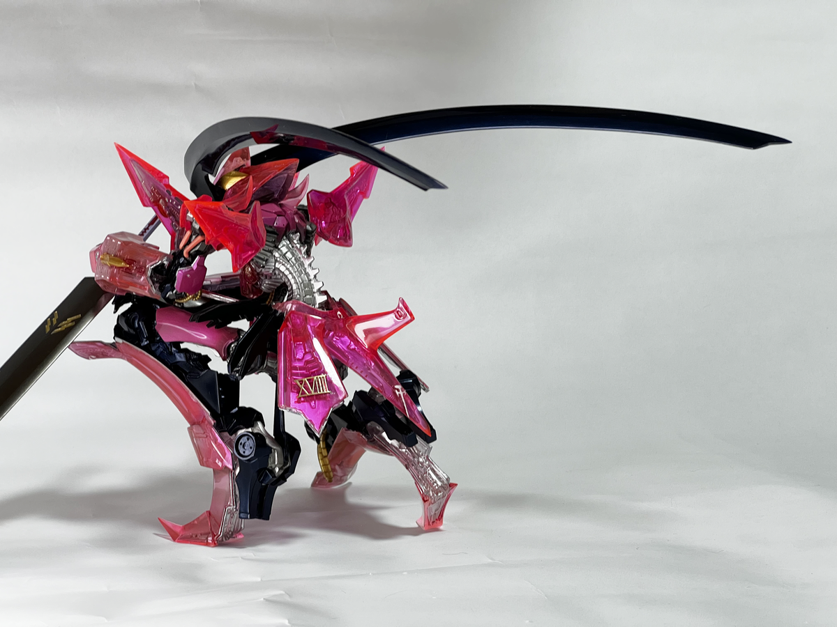 1/100レッドミラージュB4デストニアス本編仕様（限定版）製作完成 Led