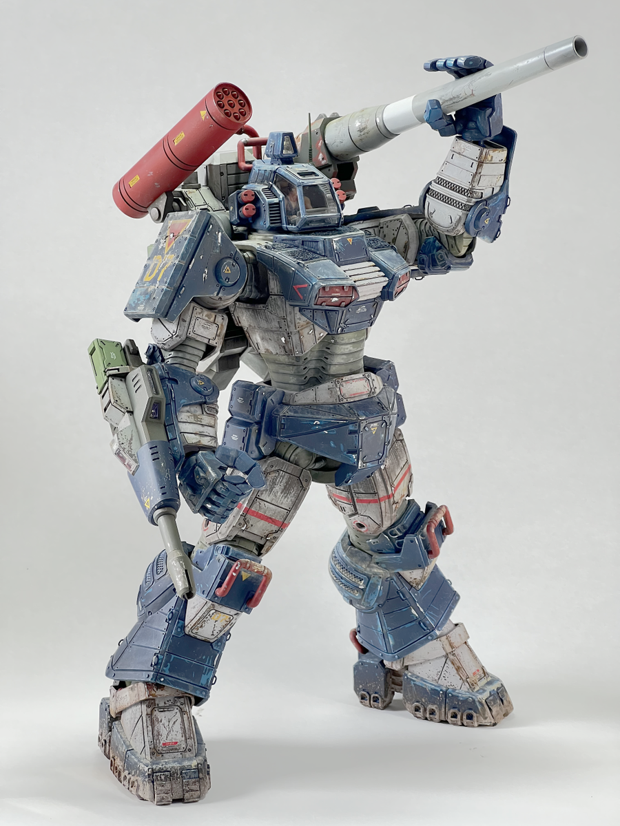 ビッグスケールで楽しむPLAMAXダグラム製作完成 1/35 ダグラム Ver. GT