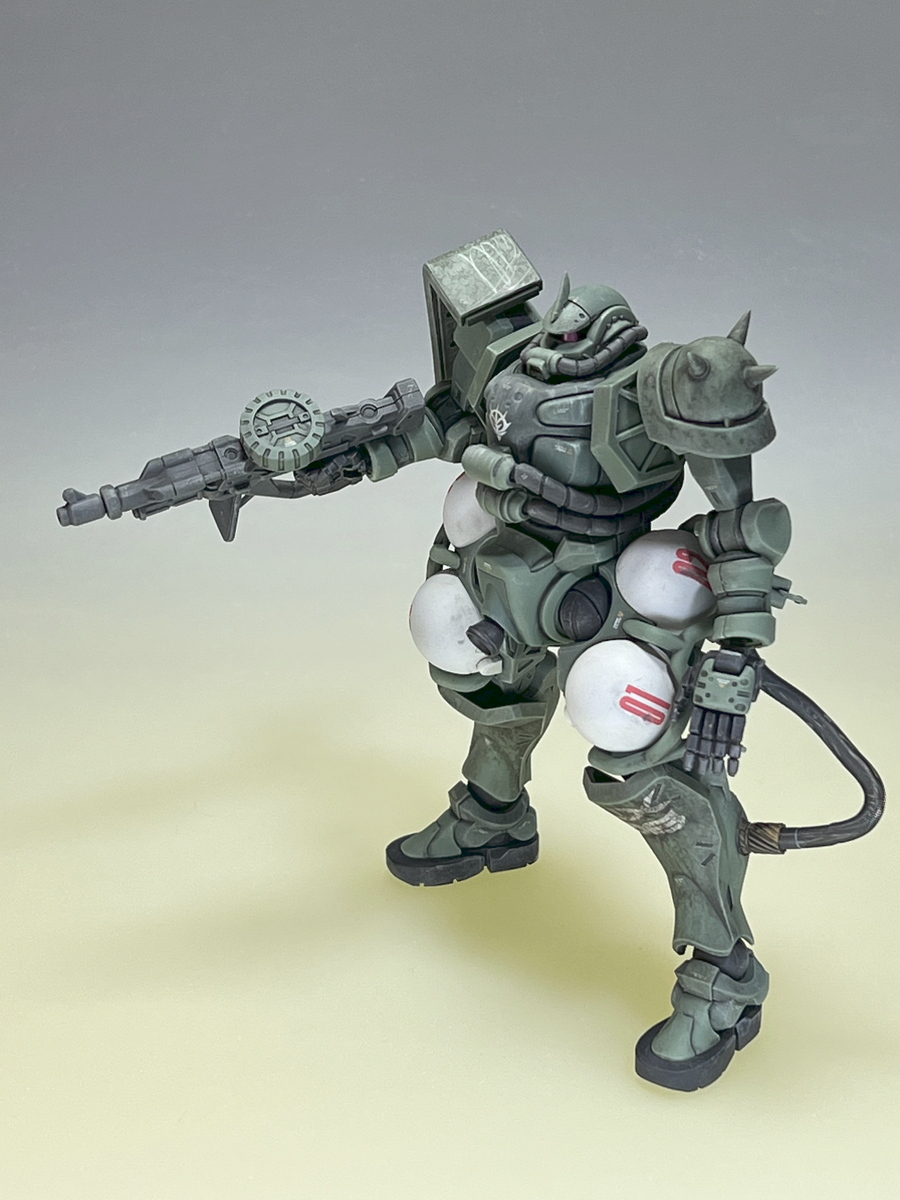 MS-06ZAKU(GQ)制作完成 - digital conception