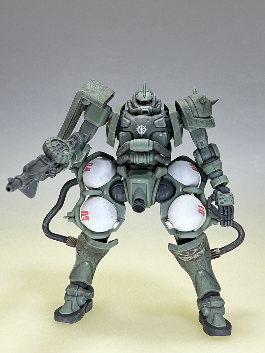 MS-06ZAKU(GQ)制作完成 - digital conception