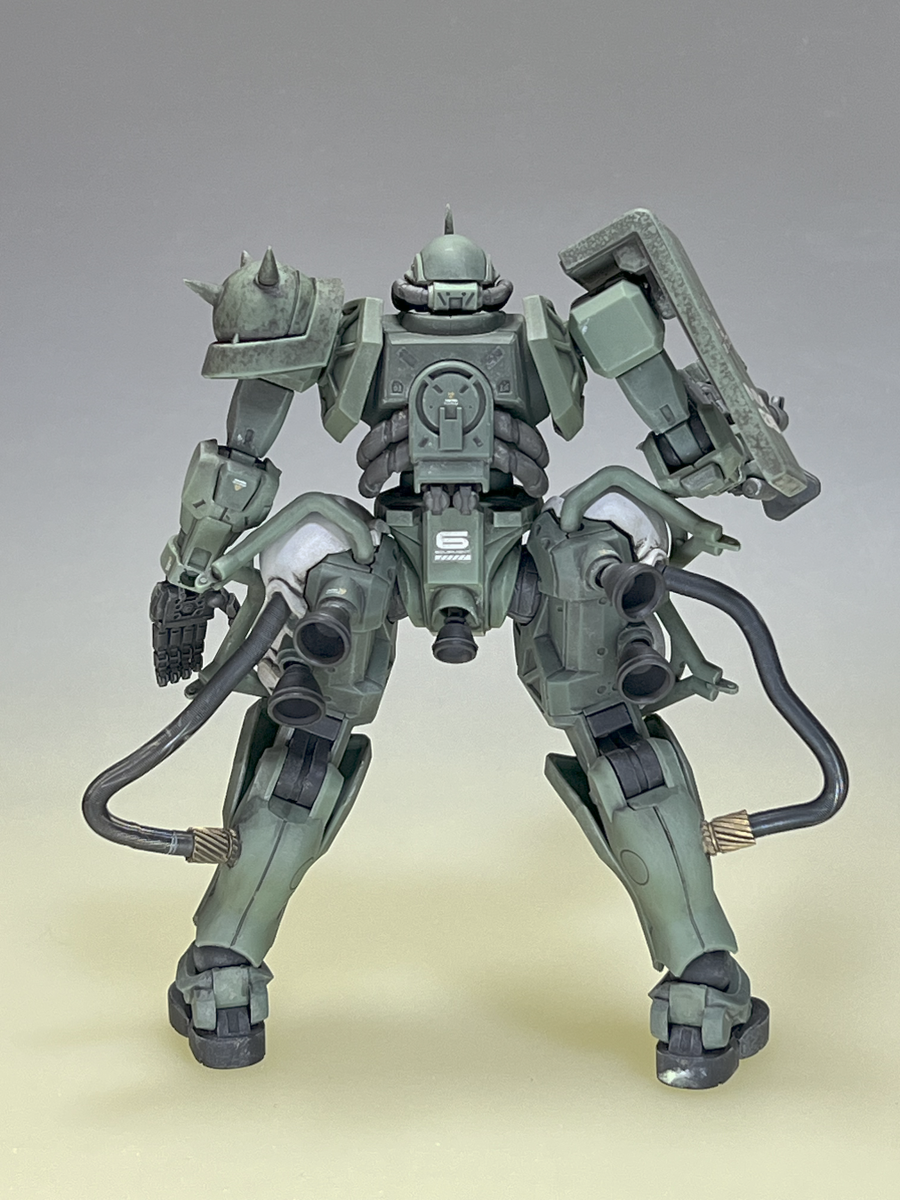 【むさお】GW-A【受注製作】 MS-06ZAKU(GQ)制作完成 - digital conception