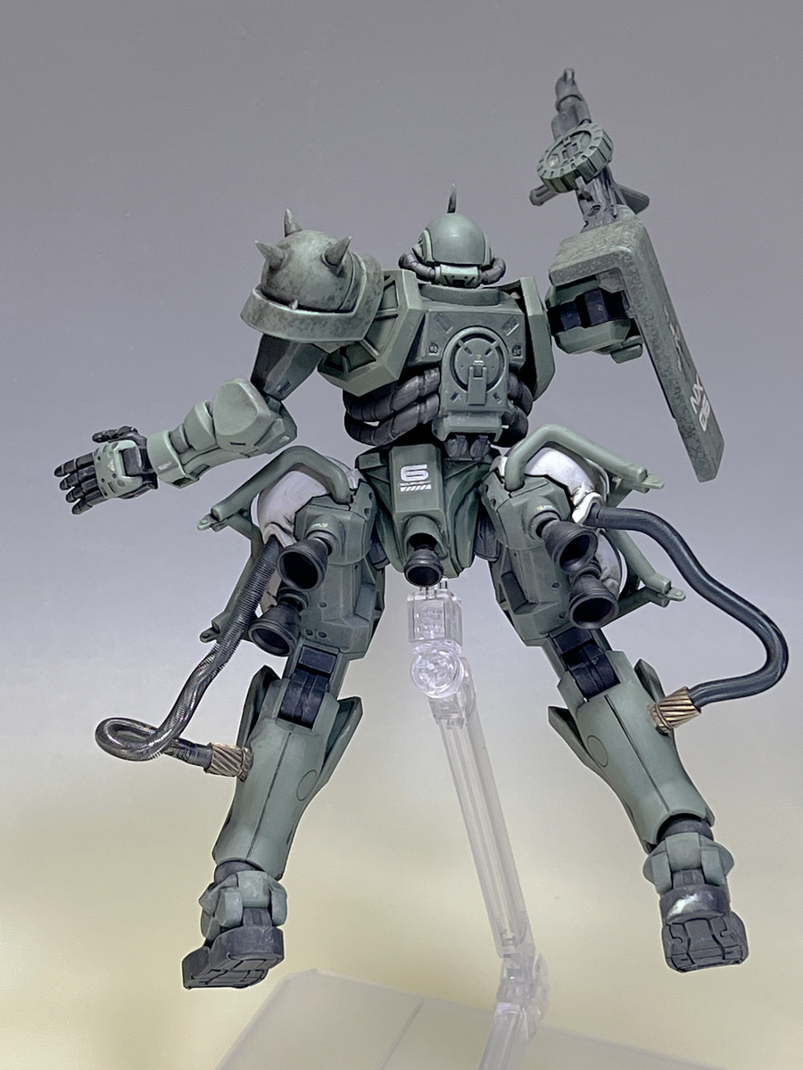 【むさお】GW-A【受注製作】 むさお】GW-A【受注製作】 MS-06ZAKU(GQ)制作完成 - digital conception