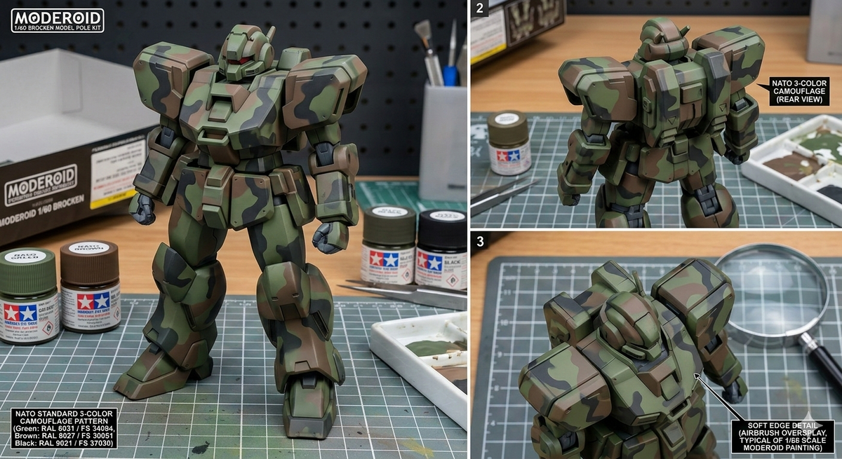 1/60Type-7 ブロッケン制作完成 Brocken paint and build - digital