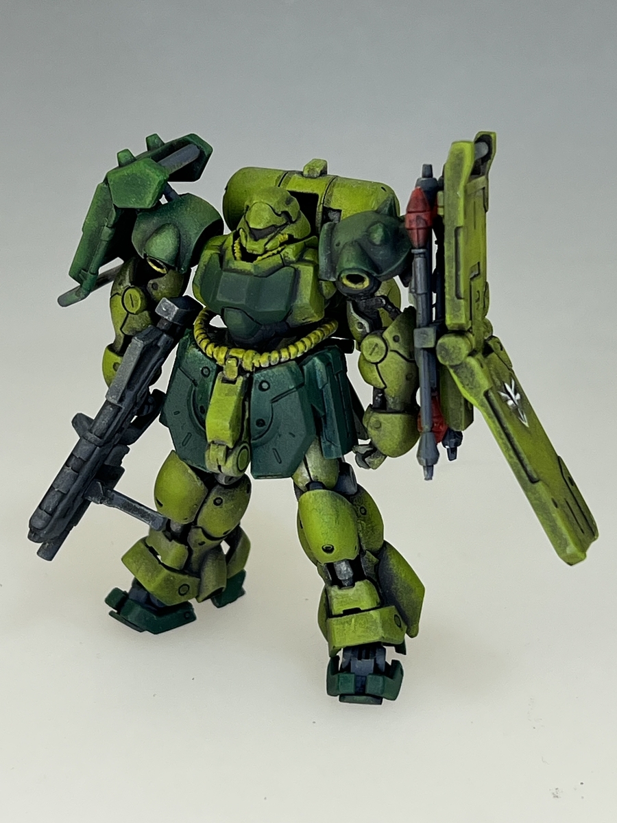 ガンダムアーティファクト ギラドーガ製作完成 Geara Doga paint and