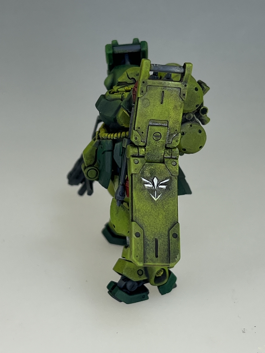 ガンダムアーティファクト ギラドーガ製作完成 Geara Doga paint and