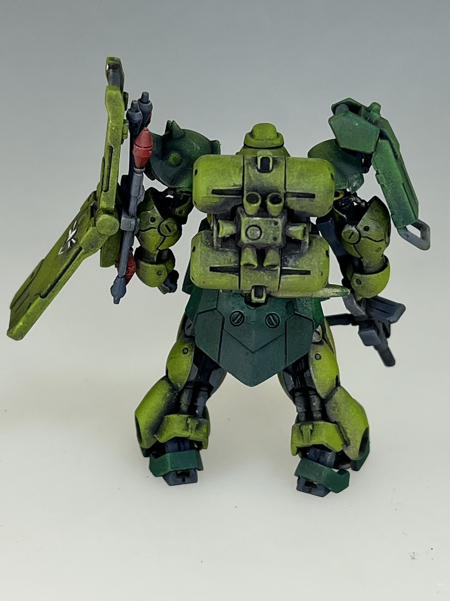 ガンダムアーティファクト ギラドーガ製作完成 Geara Doga paint and