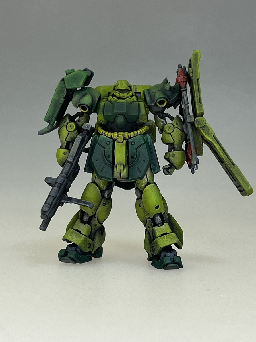 ガンダムアーティファクト ギラドーガ製作完成 Geara Doga paint and