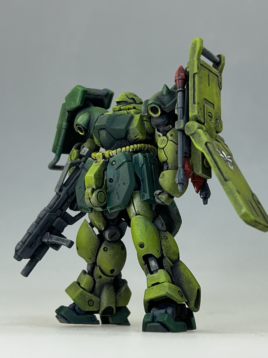 ガンダムアーティファクト ギラドーガ製作完成 Geara Doga paint and
