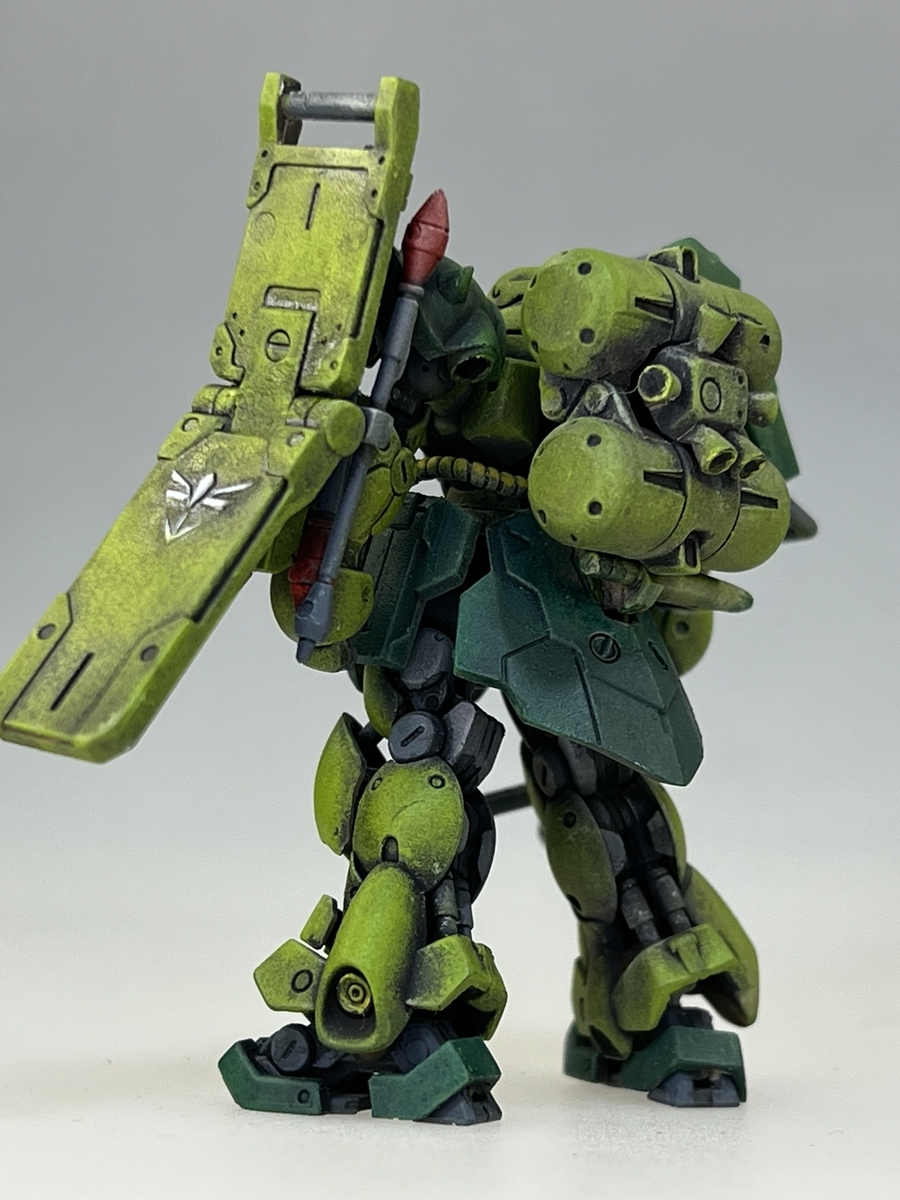 ガンダムアーティファクト ギラドーガ製作完成 Geara Doga paint and