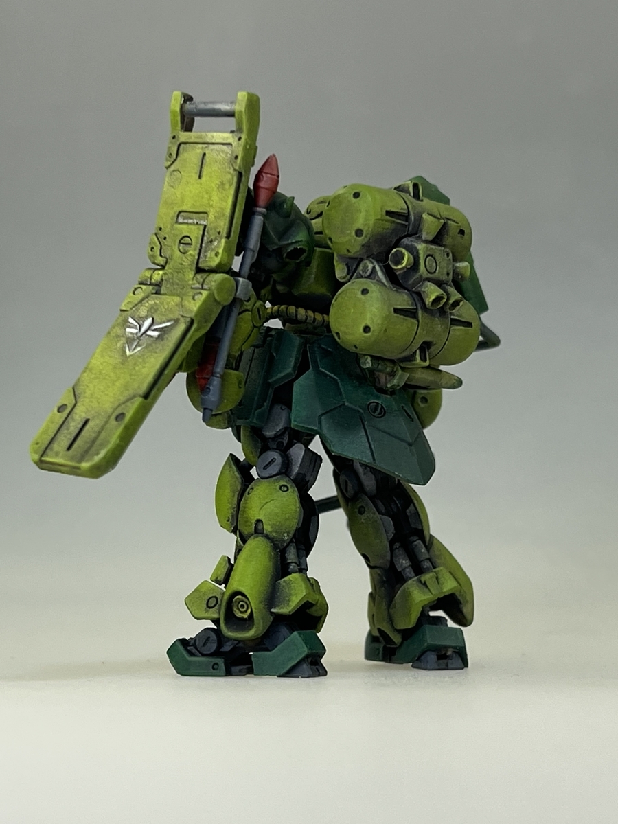 ガンダムアーティファクト ギラドーガ製作完成 Geara Doga paint and