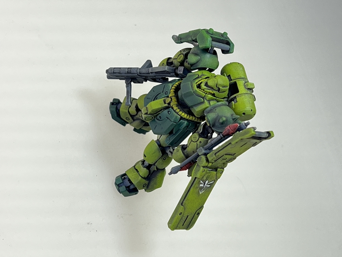 ガンダムアーティファクト ギラドーガ製作完成 Geara Doga paint and