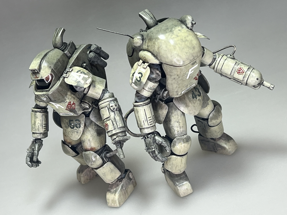 WAVE A.F.S&アーケロン製作完成 A.F.S & Archelon paint and build