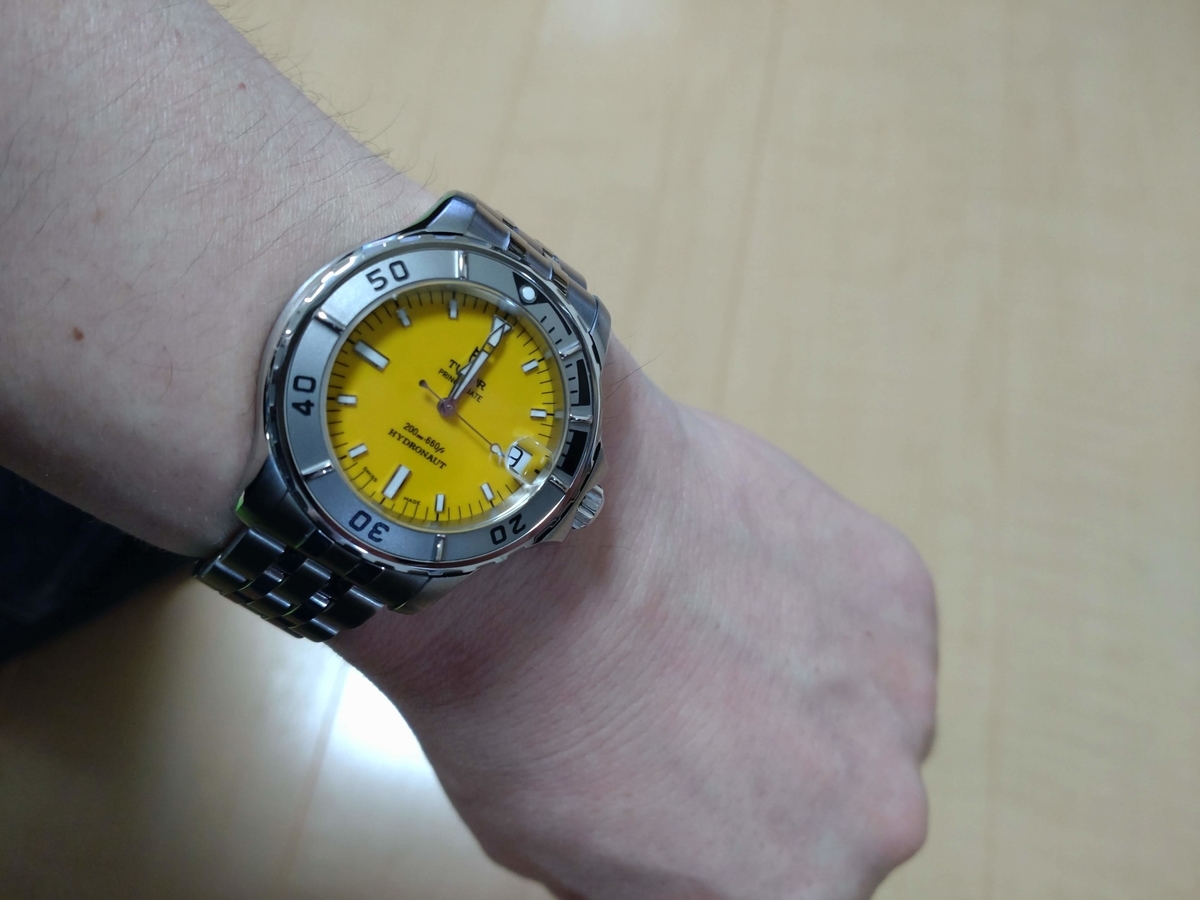 36㎜】手首が細い男の腕時計選び TUDOR ハイドロノート 85190編【念願