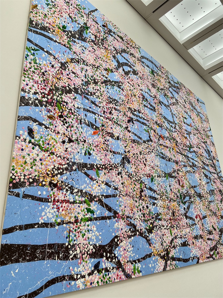 現代アート 絵画 さくら(桜のブローチ) ※アートフェア東京 出品作品 