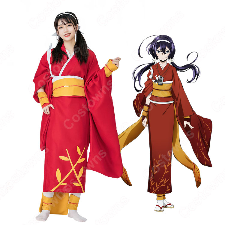 泉鏡花 コスプレ衣装 文豪ストレイドッグス いずみきょうか 夜叉白雪 着物 Cos Dazai S Diary