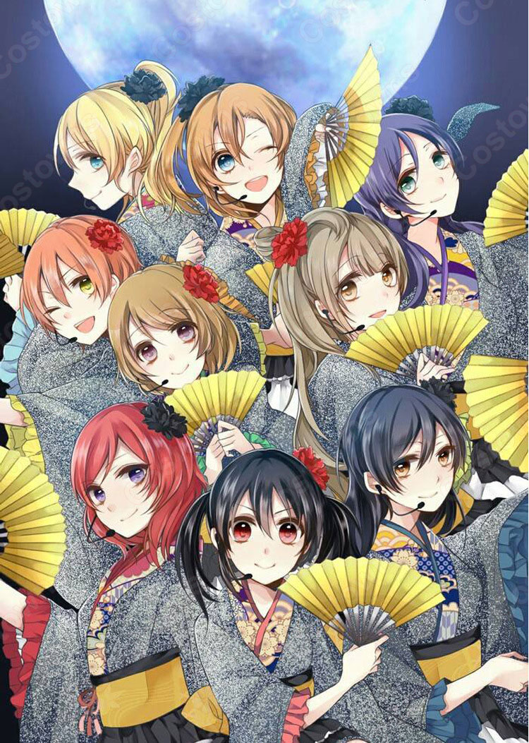 コスプレ人物 穂乃果 ことり 凛 海未 真姫 にこ 希 絵里 花陽 ラブライブ Love Live 辉夜の城で踊りたい Cos Dazai S Diary