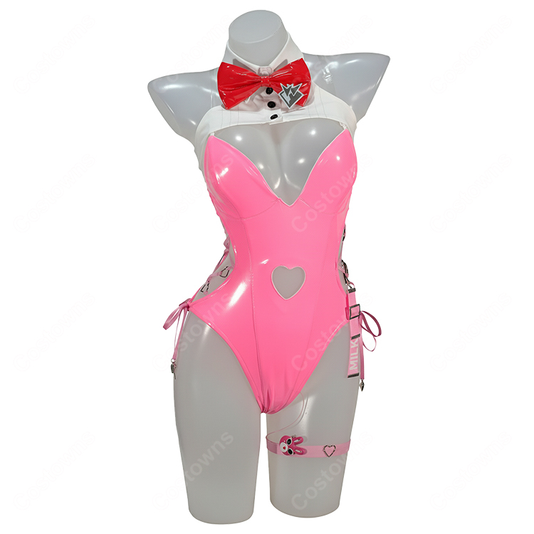 送料無料!!勝利の女神:NIKKE ミルク:ブルーミングバニー コスプレ衣装