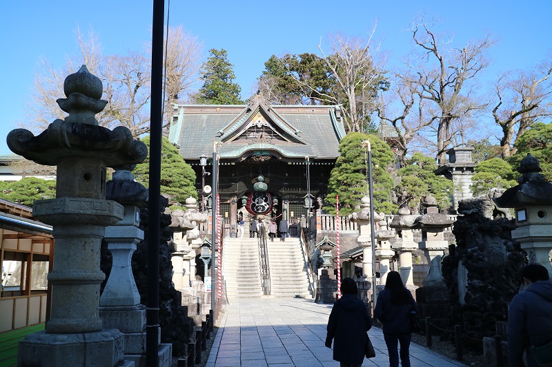 成田山新勝寺の境内