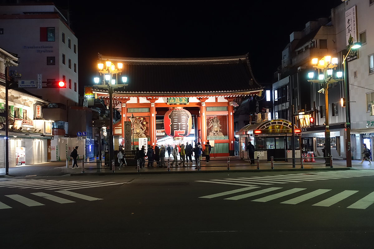 さらざんまい舞台探訪 夜の浅草 フォト ディレッタント