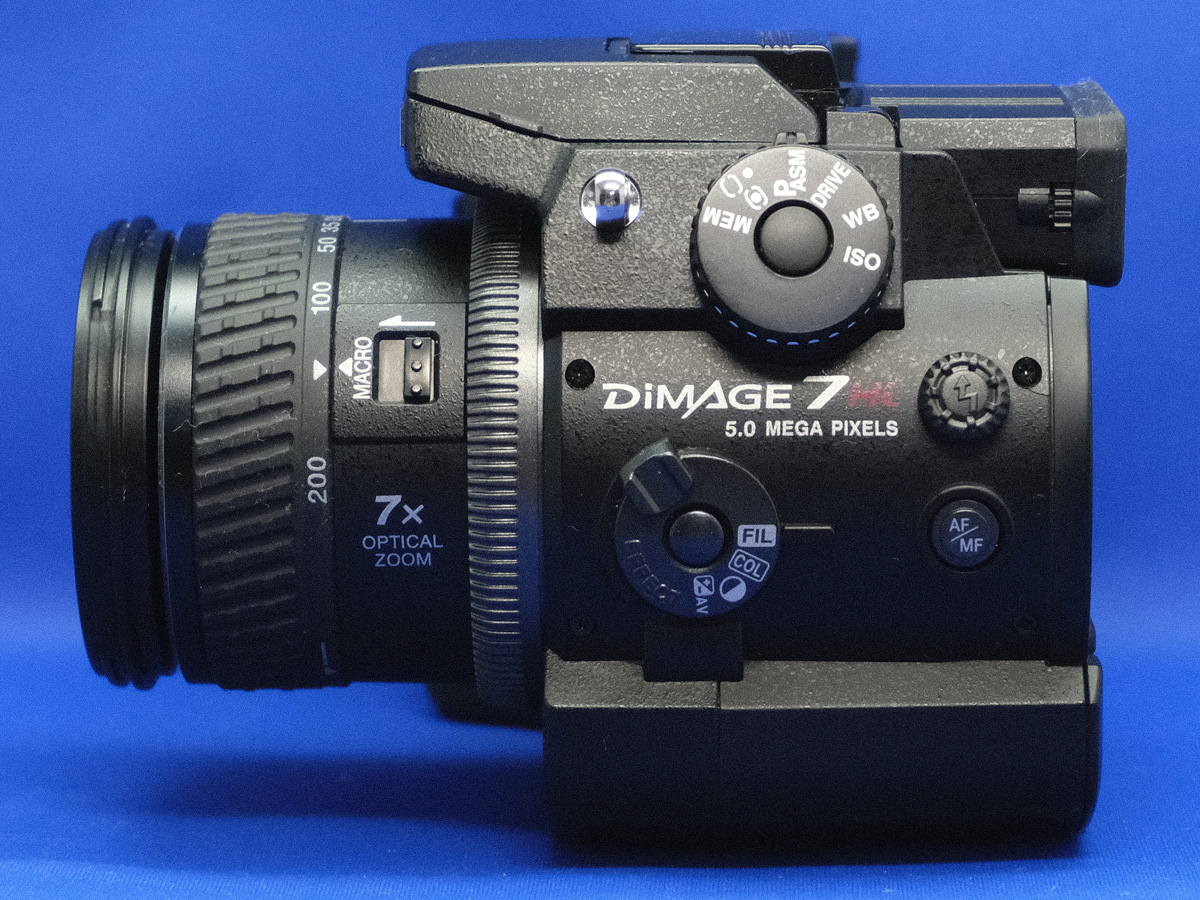 500円で500万画素 DiMAGE 7Hi - フォト・ディレッタント