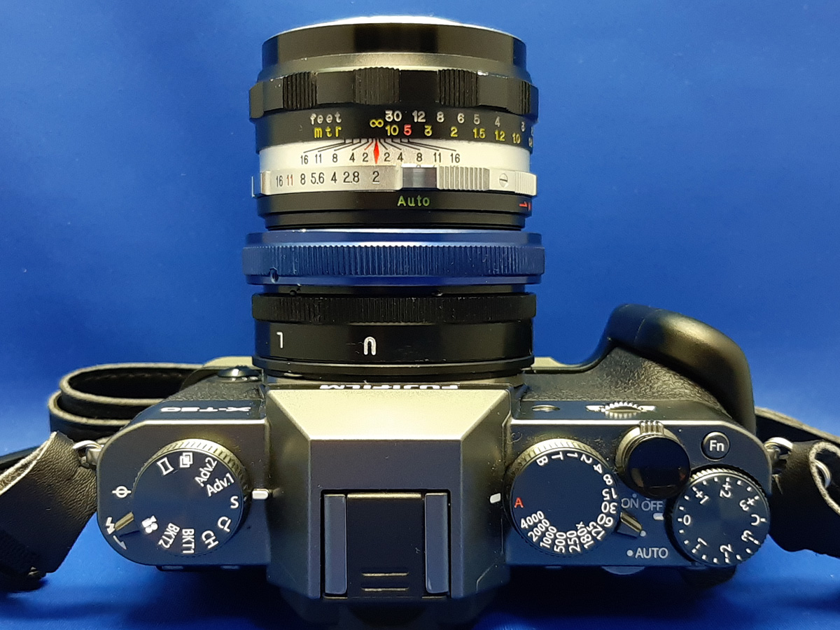 C.C ペトリ ①28mm F3.5 ②55mm F2、Eマウントアダプター付 ペトリ⇒Xマウントアダプター』レビュー - フォト・ディレッタント