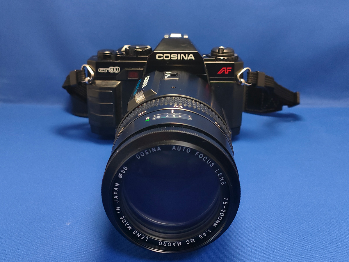 単体AF望遠ズーム『COSINA AF 75-200mm F4.5 MC MACRO