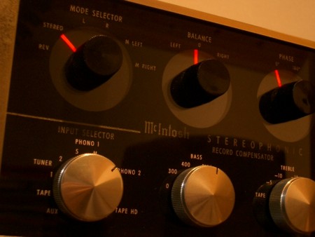 McIntosh マッキントッシュ C20 後期 Front Panel フロントパネル