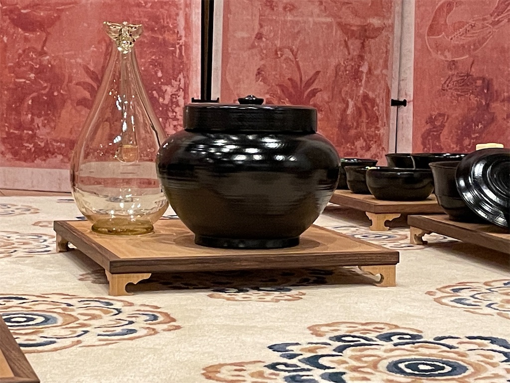 古代瓦  花器  平城宮跡 中の坊 古代瓦 花器 平城宮跡 中の坊