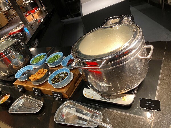 朝食のお粥
