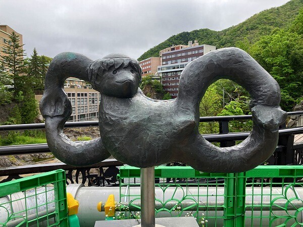 橋の上の河童
