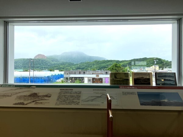 壮瞥の道の駅から昭和新山
