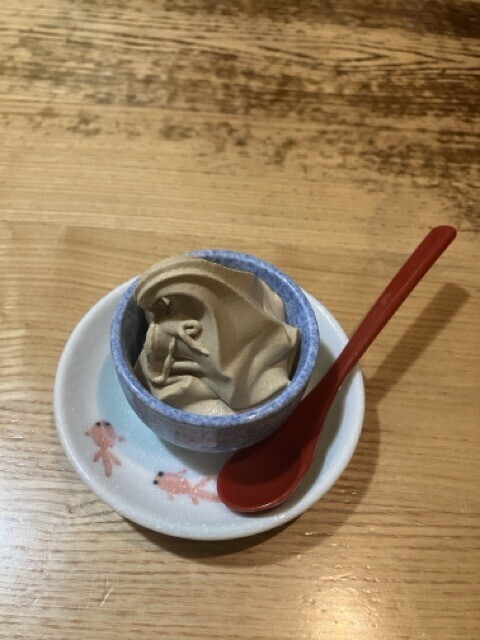 たむろ　ほうじ茶アイス