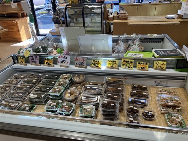 店頭のお惣菜