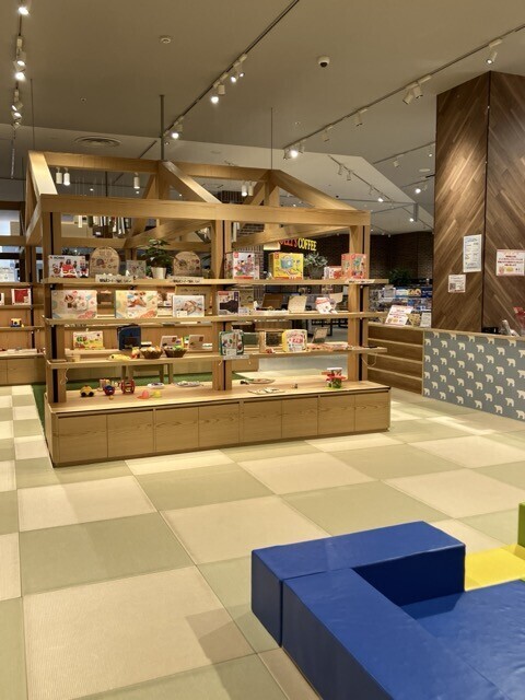 本屋のキッズスペース