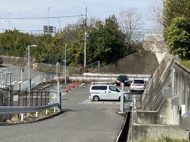 ぷらっとパーク 尾張一宮PA (下り)　駐車スペース