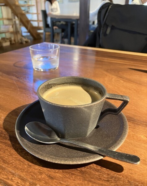 古民家カフェ かしわ屋　食後のコーヒー