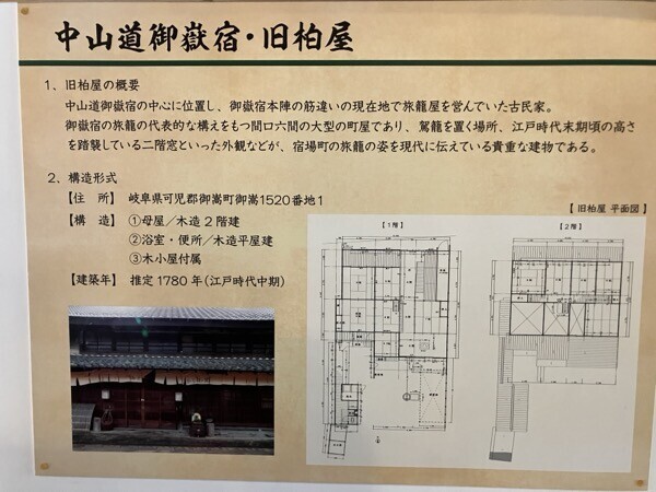 古民家カフェ かしわ屋　建物概要