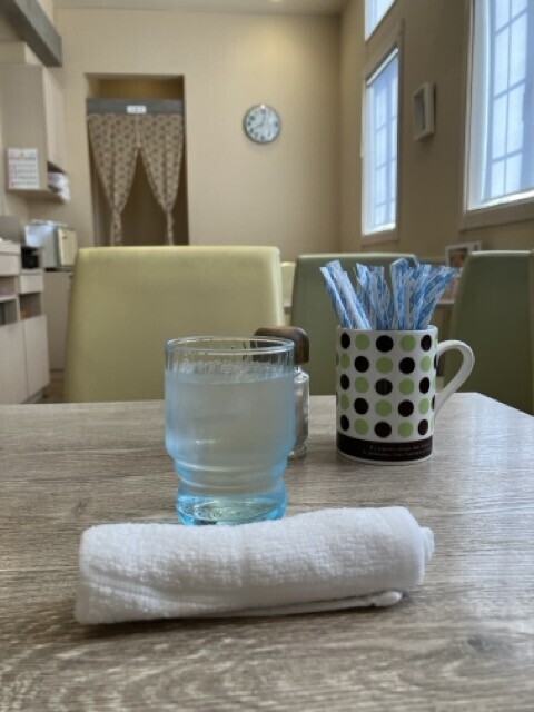 アラタマ カフェ卓上