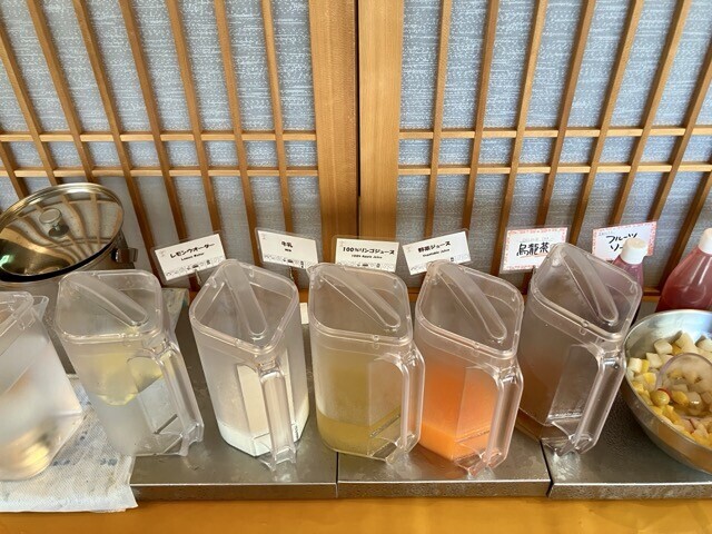 伊勢旬彩 楽座　ドリンクコーナー