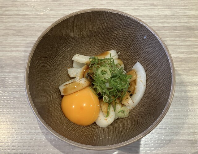 伊勢旬彩 楽座　卵かけ伊勢うどん