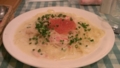  かにといくらのクリームパスタ！