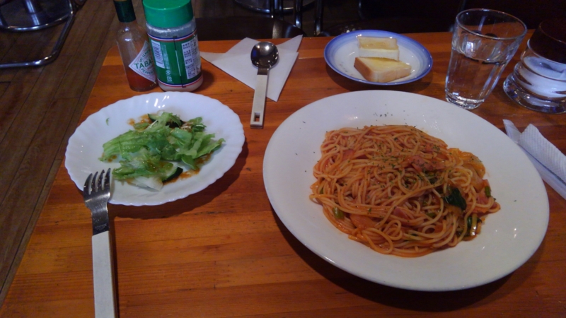  20年ぶりぐらいにナポリタン食べた