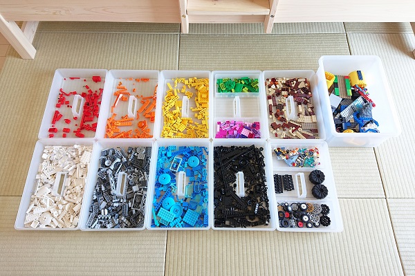 Legoの収納 子どもと住む１ｌｄｋ