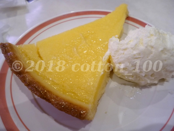 はま寿司2016年のメニュー「季節のレモンタルトケーキ」