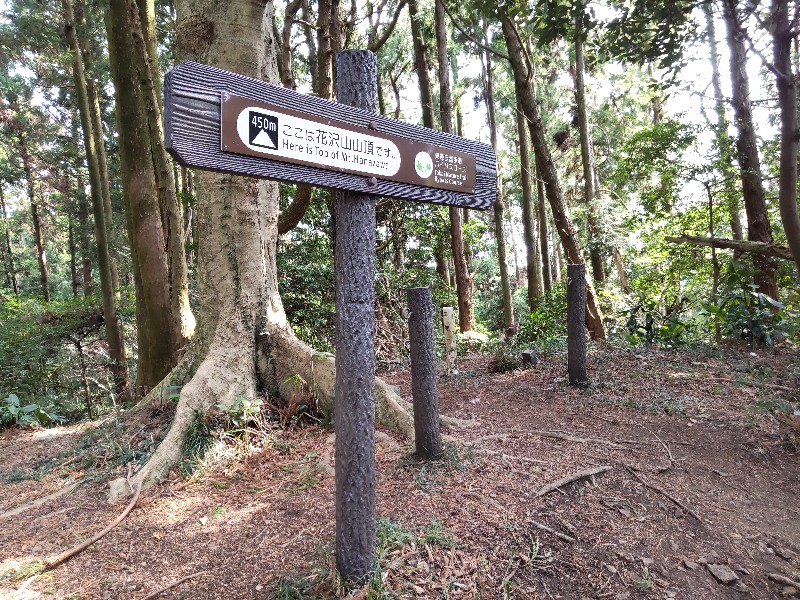花沢山山頂