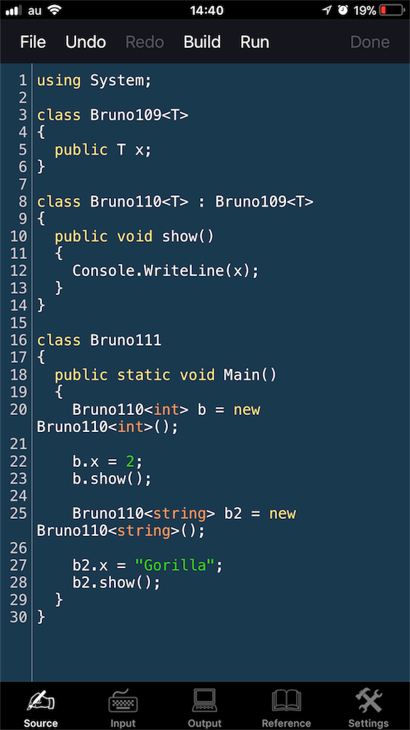 Listクラスについて ジェネリックの継承 ブルーノのc プログラミング Unity勉強日記