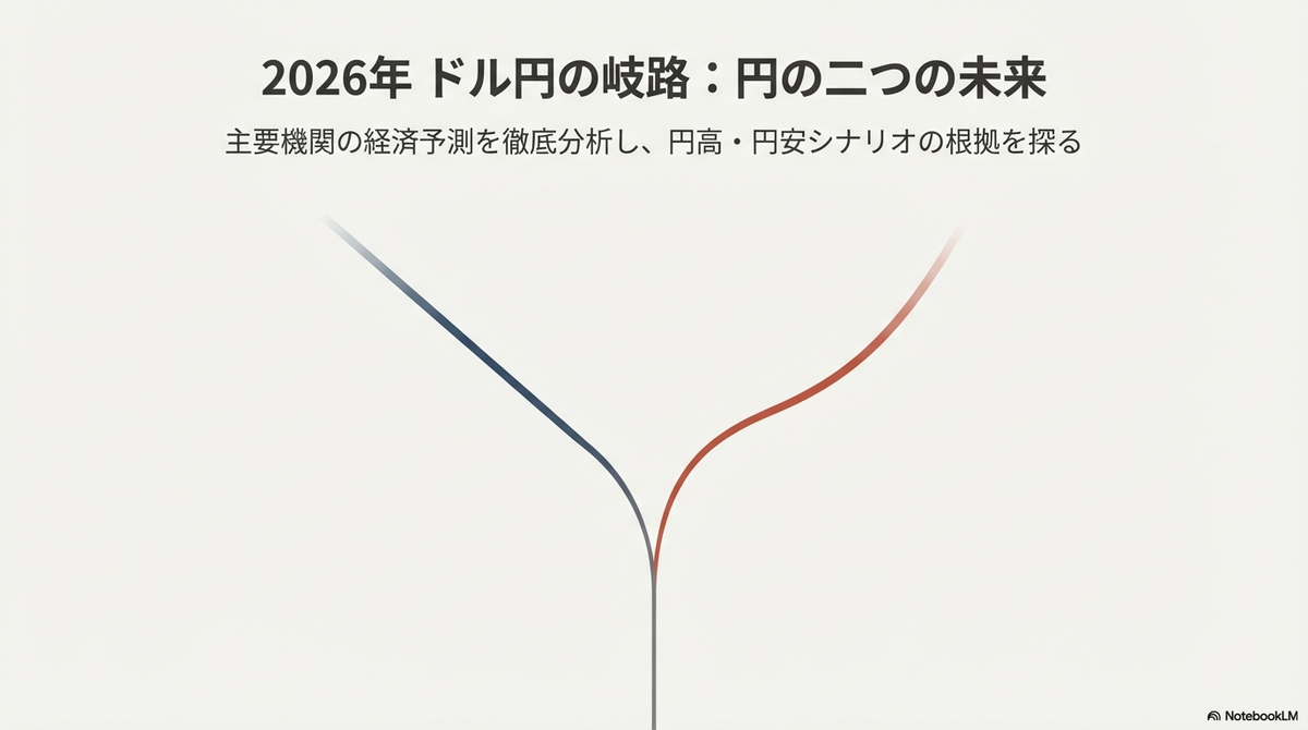 2026年のドル円はどうなるか - ゆる投資とAIと暇つぶし
